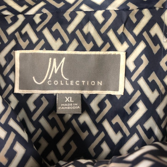 Women’s JM Collection Zip Up Jacket w/hood - Picture 2 of 3